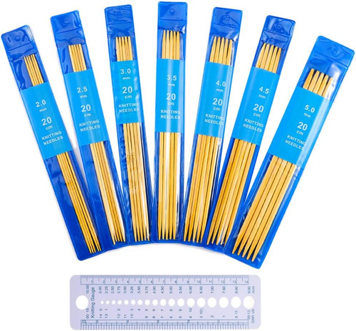 Bambus stricknadeln set 35 - set,,