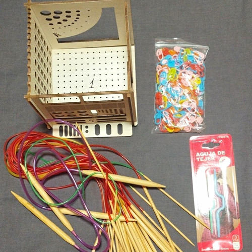 Bambus stricknadeln set - bambus, stk